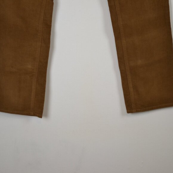 J Crew Flex Corduroy Slim Fit Straight Leg Pants 5 Pockets Relaxed Fit Brown - Picture 2 of 9